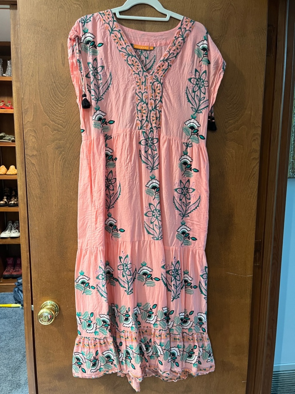 Oliphant pink Sundress L
